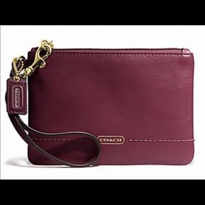 Coach factory wristlet